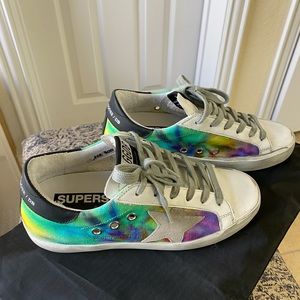 Golden goose tie dye sneaker 35